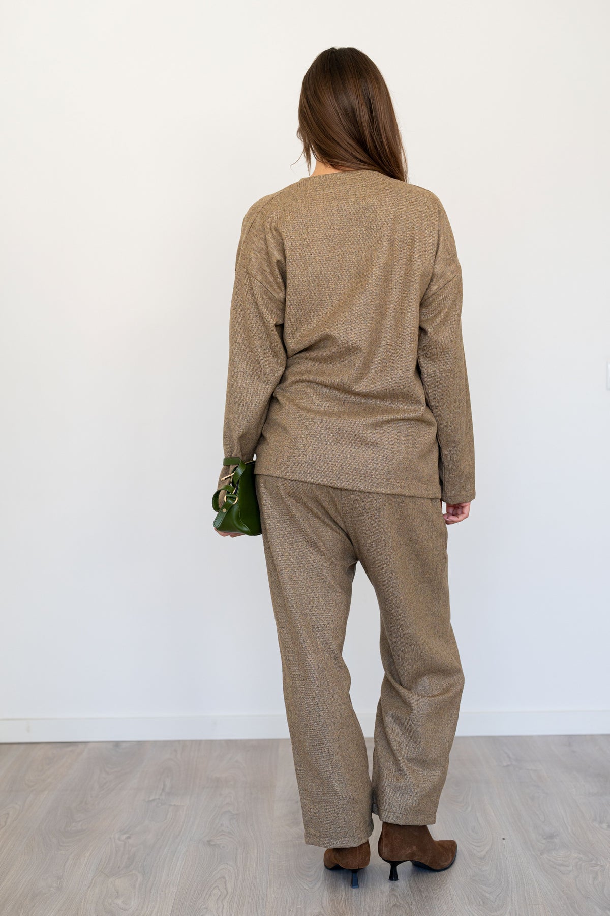 Column Trousers Mushroom
