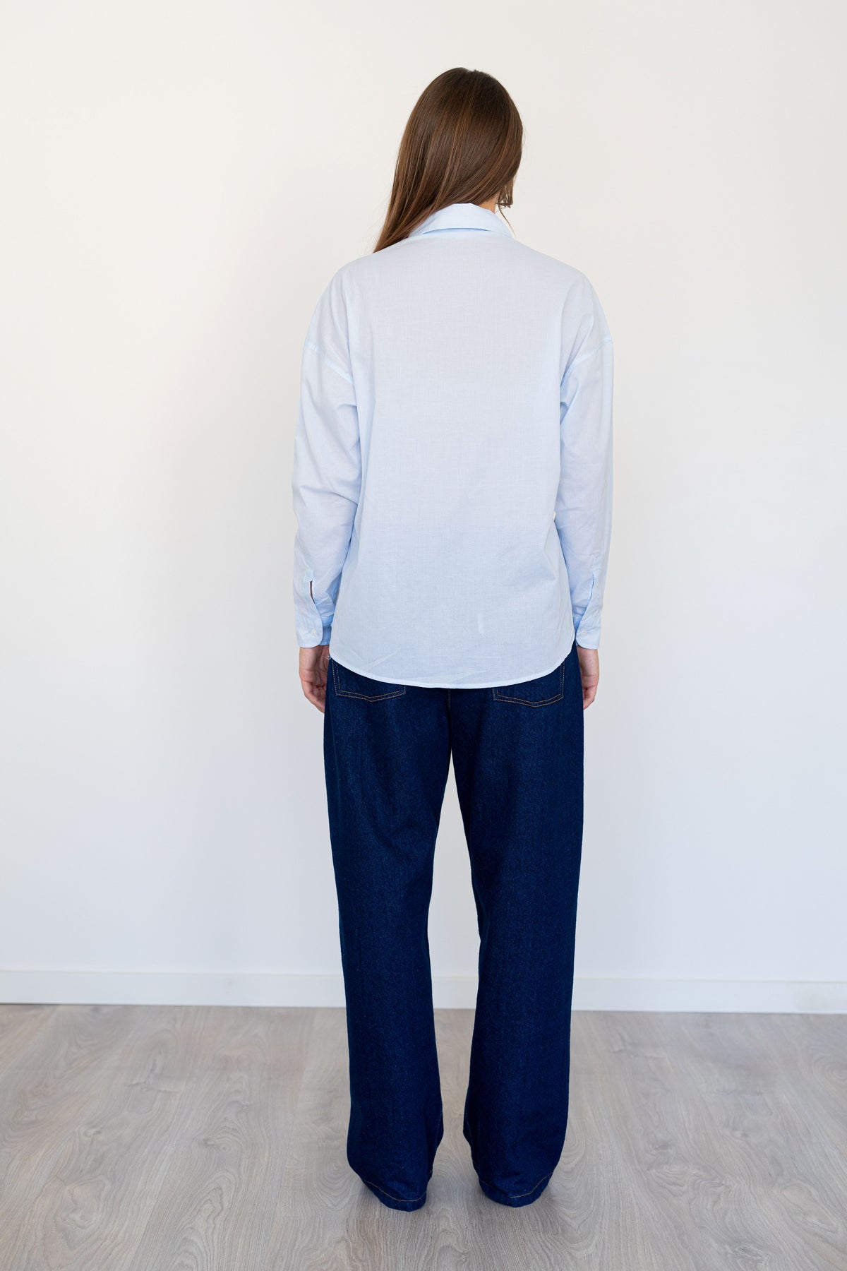 Paper Blouse Sky Blue