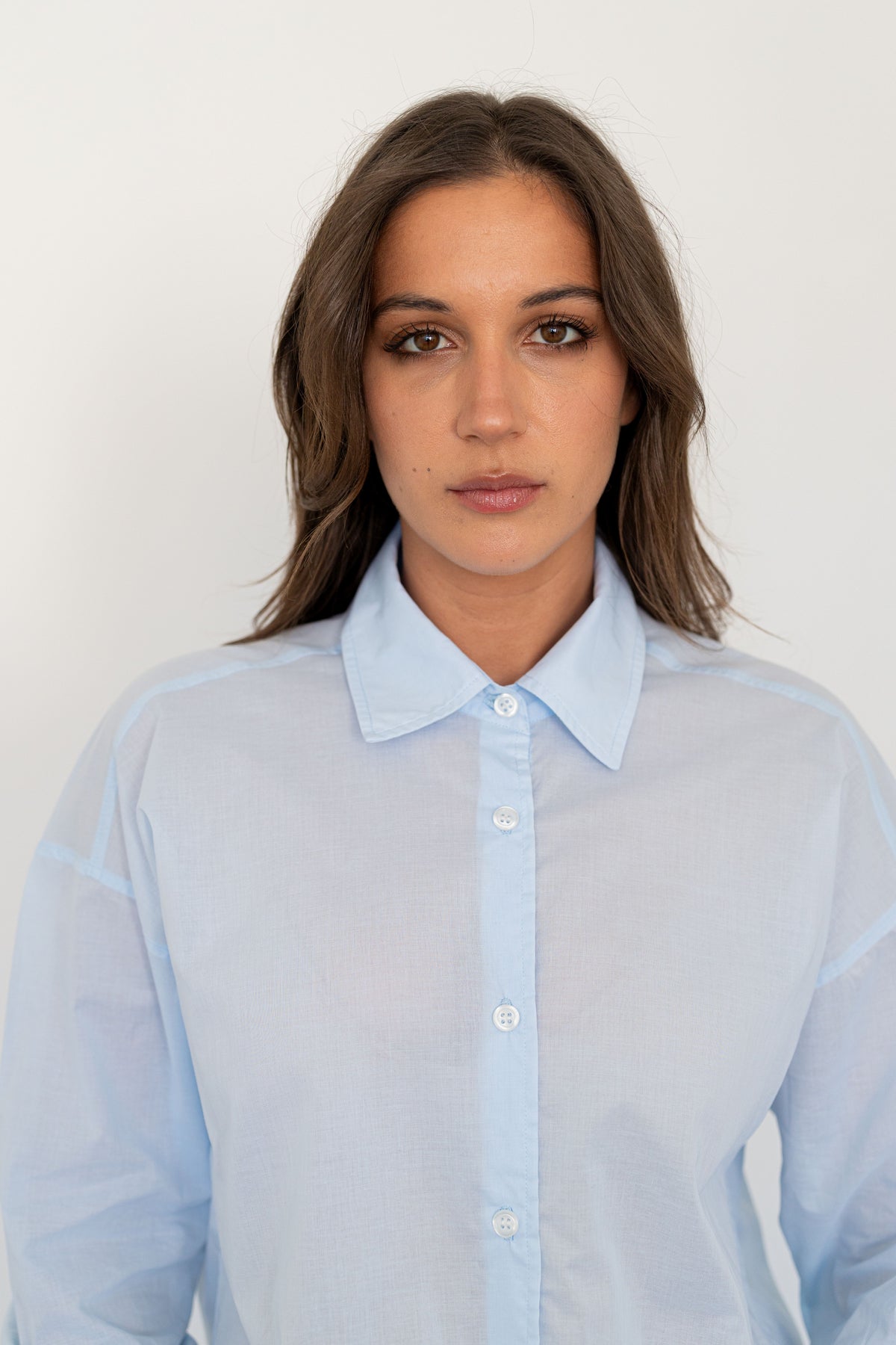 Paper Blouse Sky Blue
